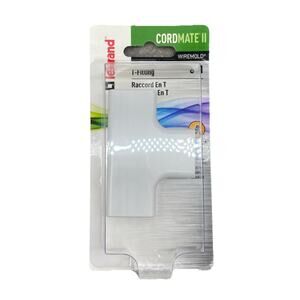 Wiremold White 1/2 In. 90 Deg T-Fitting C51 Lot Of 9 {126}